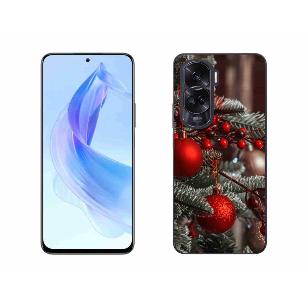 Gél borítás mmCase a Honor 90 Lite számára - karácsonyi dekorációk 2