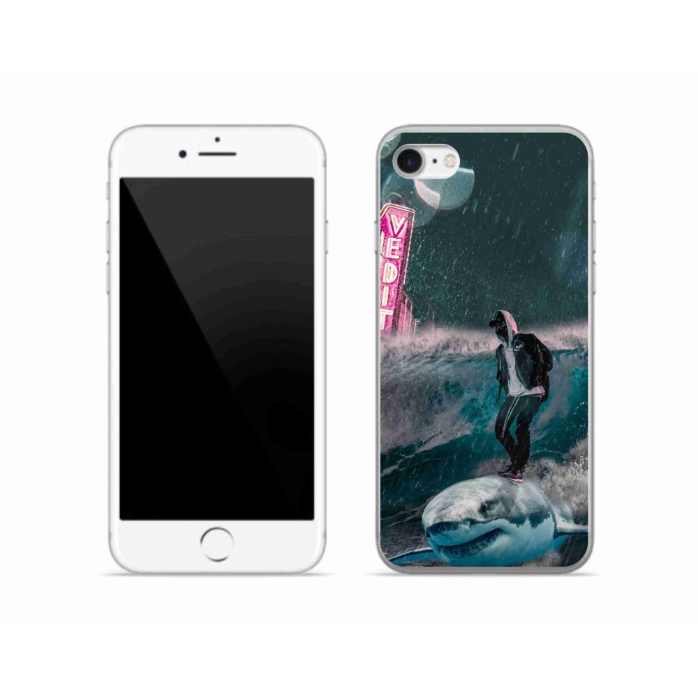 Zselés tok mmCase iPhone SE (2020) - cápa