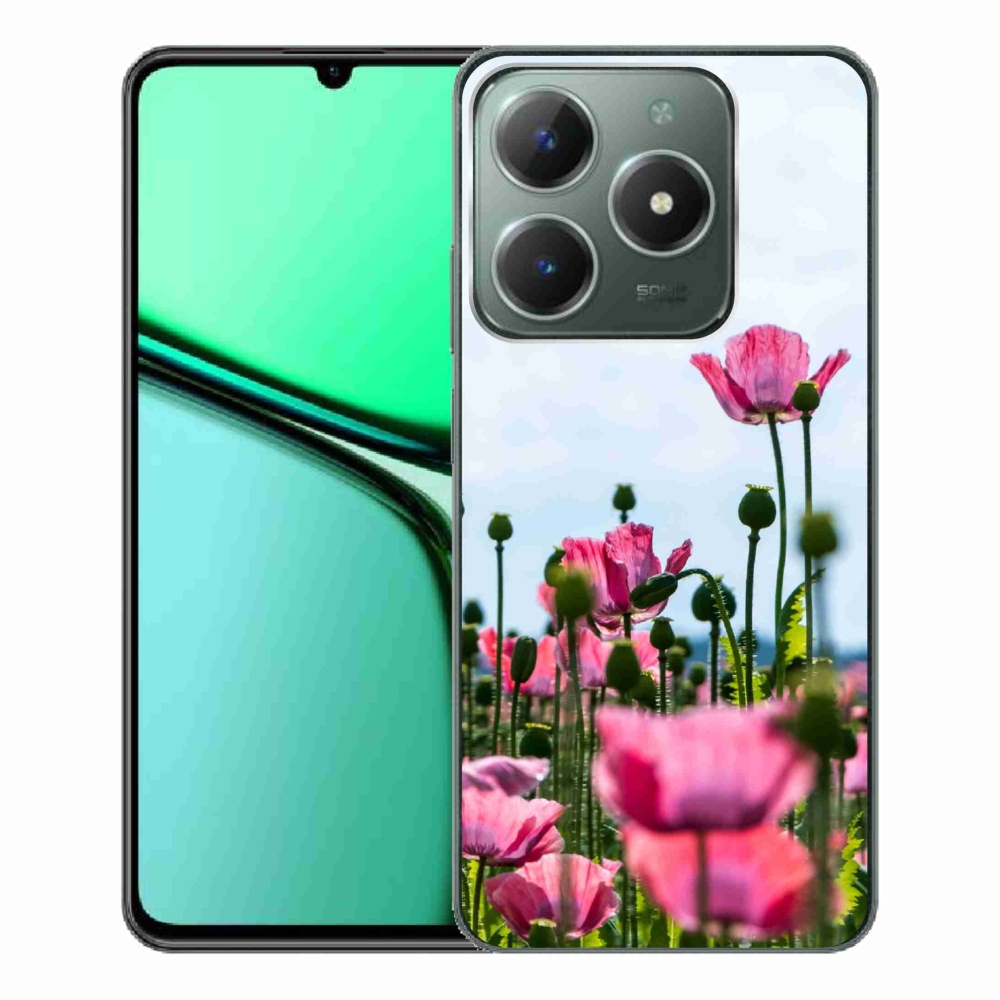 Zselés borítás mmCase a Realme C61 készülékhez - mákos színű