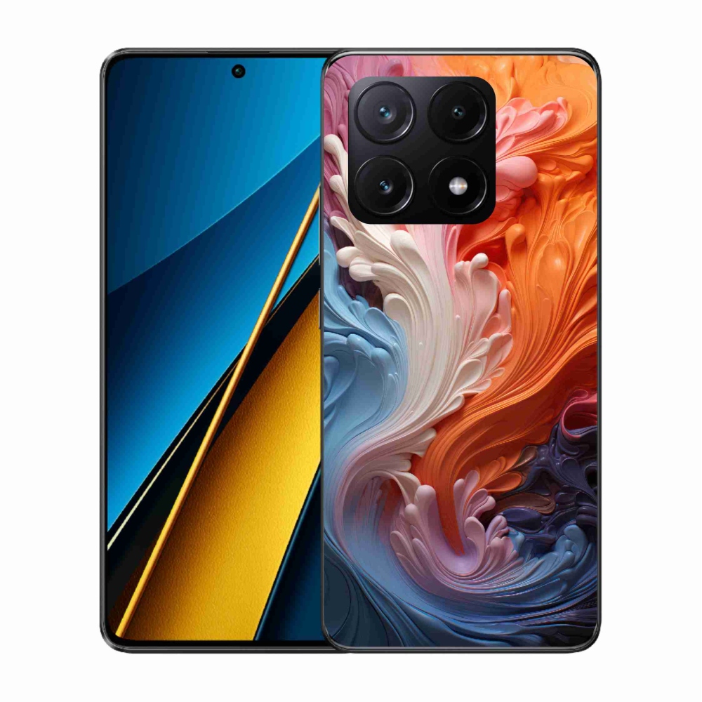 Gél borítás mmCase a Xiaomi Poco X6 Pro 5G számára - absztrakt motívum 8