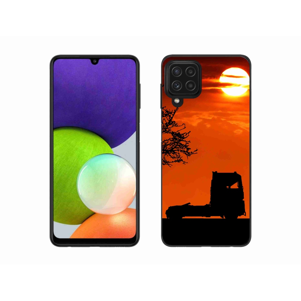 Gél borítás mmCase Samsung Galaxy A22 4G - teherautó 3