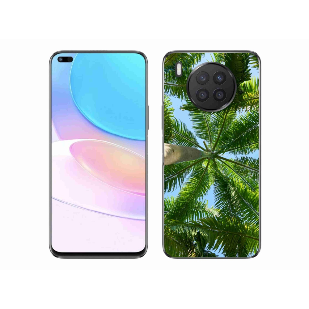 Zselés borítás mmCase a Honor 50 Lite-hoz - pálmafák