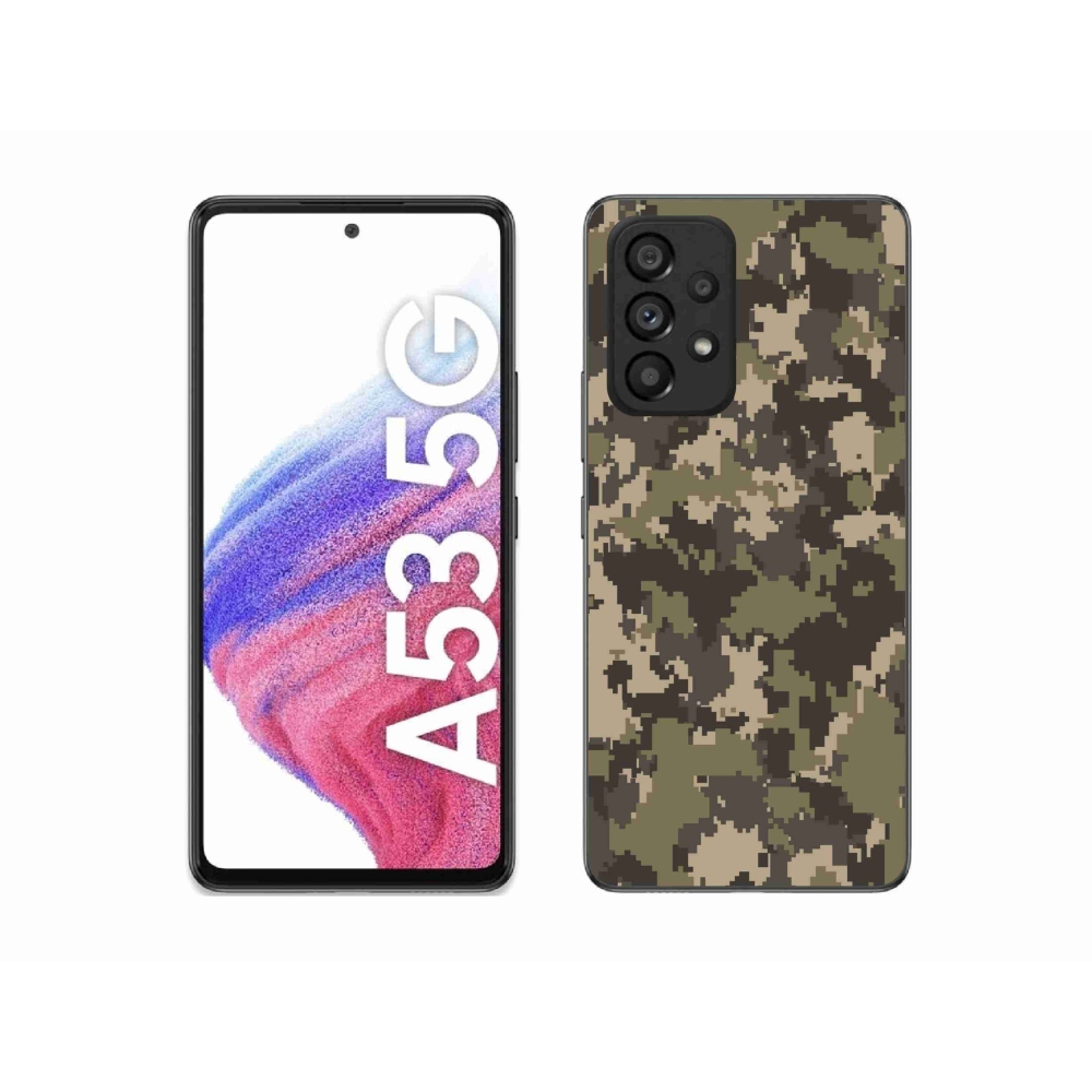 Gél védőhuzat mmCase Samsung Galaxy A53 5G - terepszínű mintázat 12