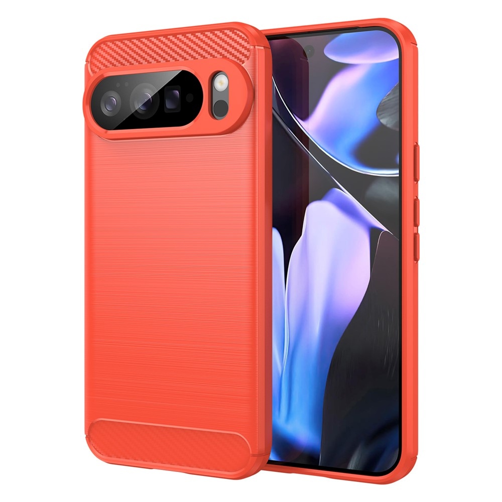 Szénálló zselés tok a Google Pixel 10 Pro XL-hez - piros színben