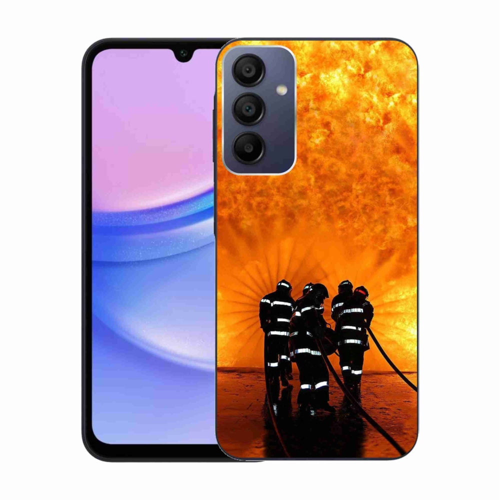 Gél borítás mmCase Samsung Galaxy A15 4G/5G - tűz