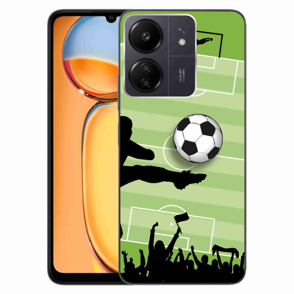 Gél borítás mmCase a Xiaomi Poco C65/Redmi 13C - futball 3
