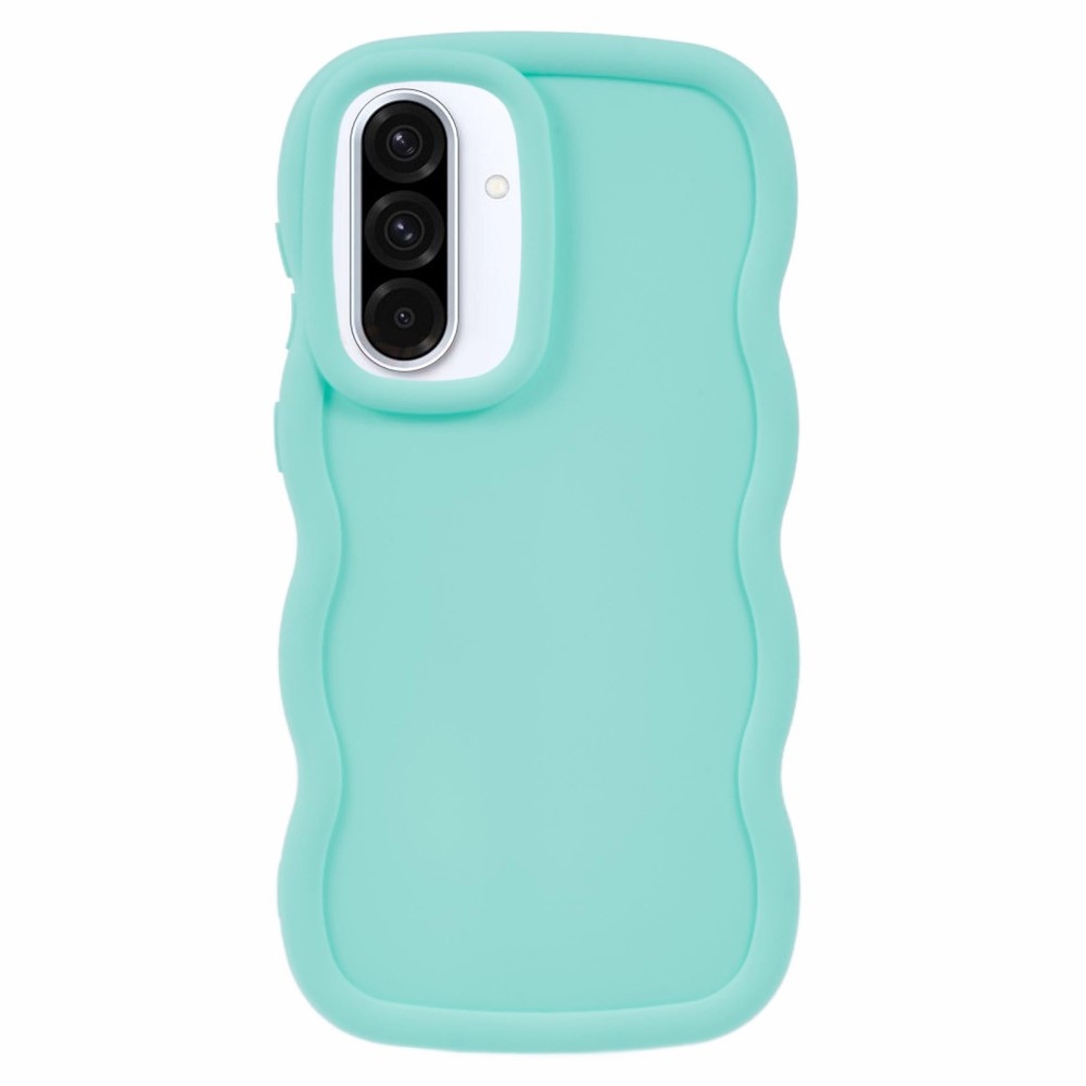 Hullám tartós zselés tok Samsung Galaxy A36 5G/A56 5G - zöld