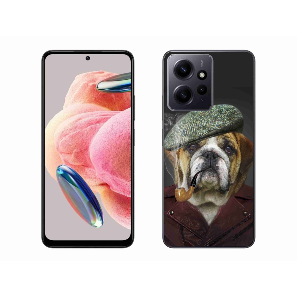 Gél borítás mmCase a Xiaomi Redmi Note 12 4G-hez - kutya csővel