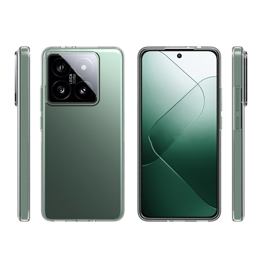 Átlátszó zselés tok Xiaomi 14T Pro - átlátszó
