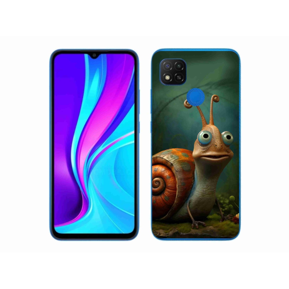 Gél borítás mmCase a Xiaomi Redmi 9C-hez - csiga