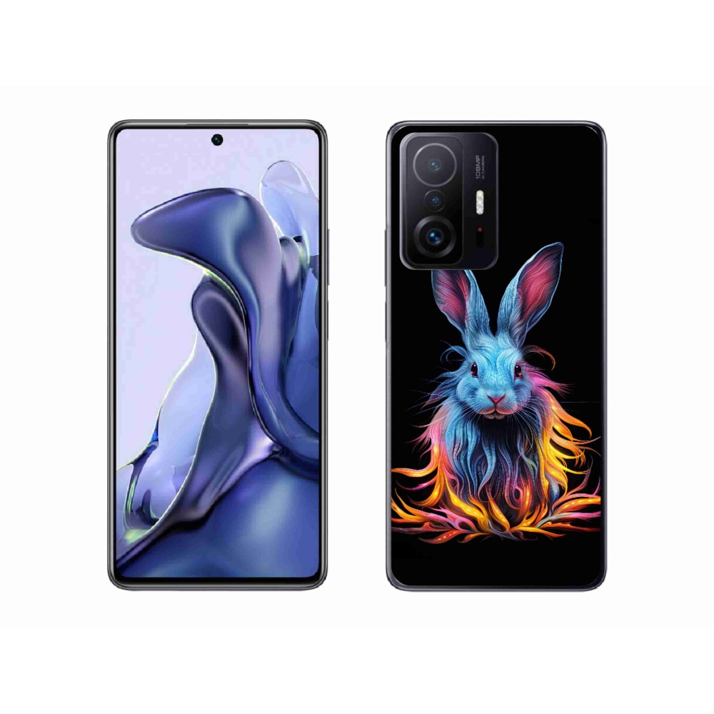 Gél borító mmCase a Xiaomi 11T számára - absztrakt nyúl