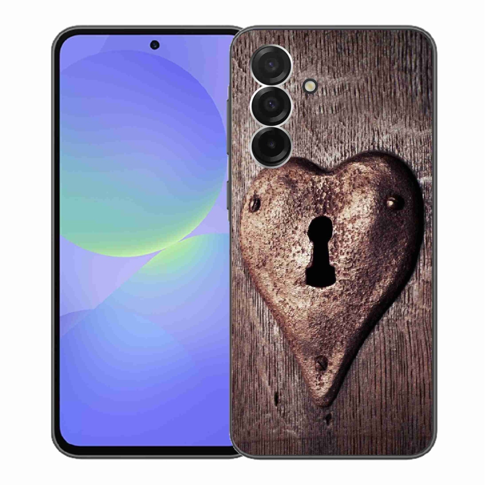 Zselés borítás mmCase Samsung Galaxy A36 5G - szív alakú zár