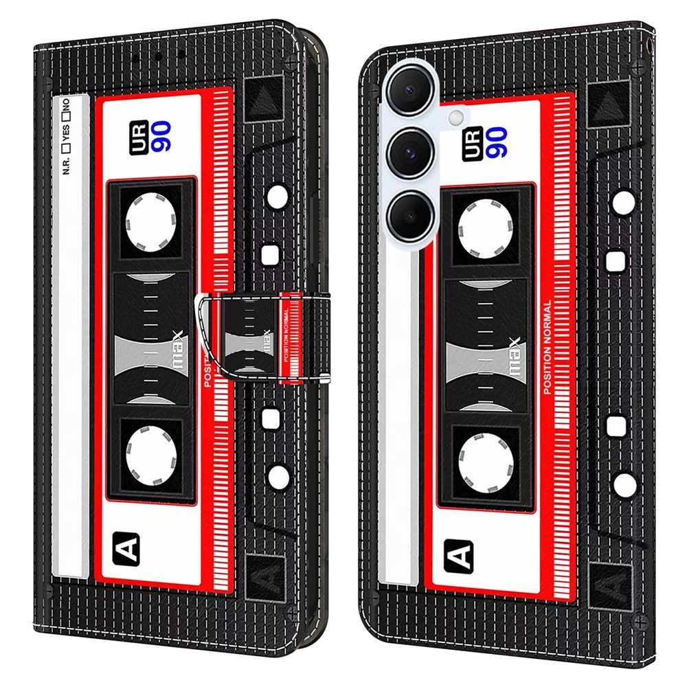 Divatos könyvtáska Samsung Galaxy A26 5G - hangkazetta számára