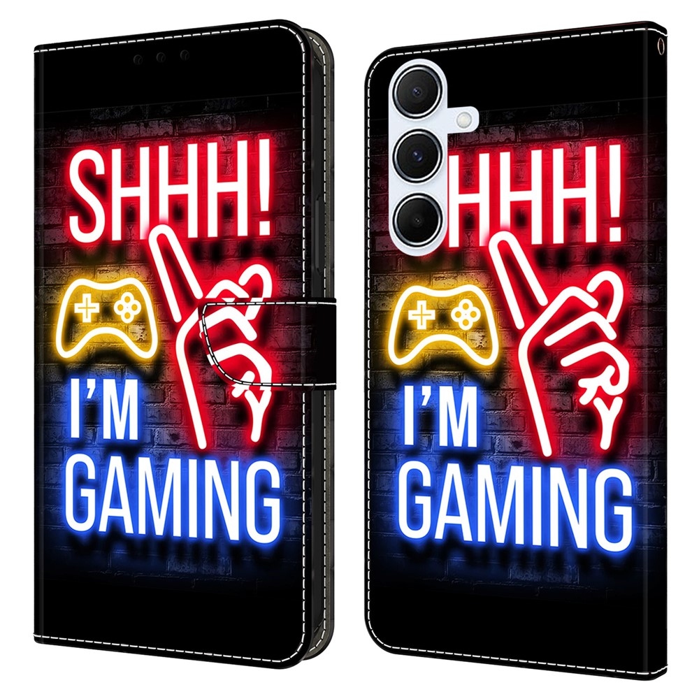 Divatos könyvtáska Samsung Galaxy A26 5G - játékhoz