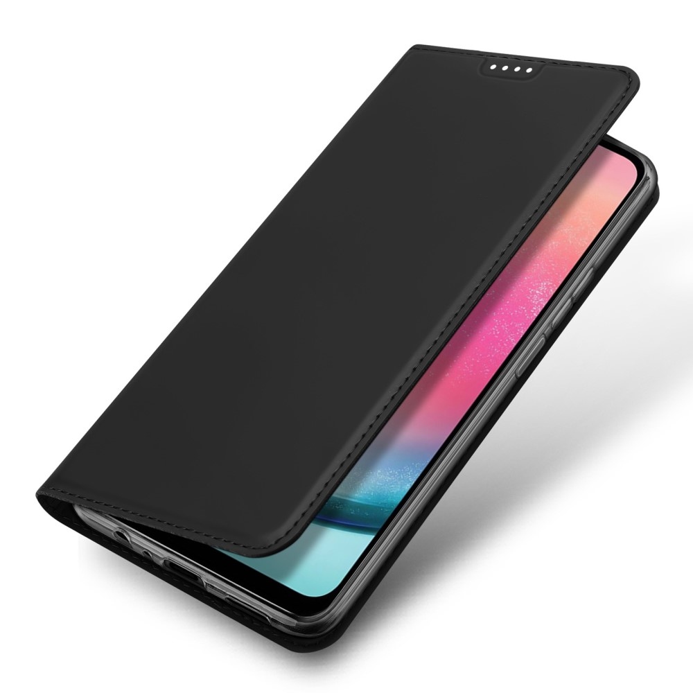 DUX könyvtáska Samsung Galaxy A25 5G - fekete