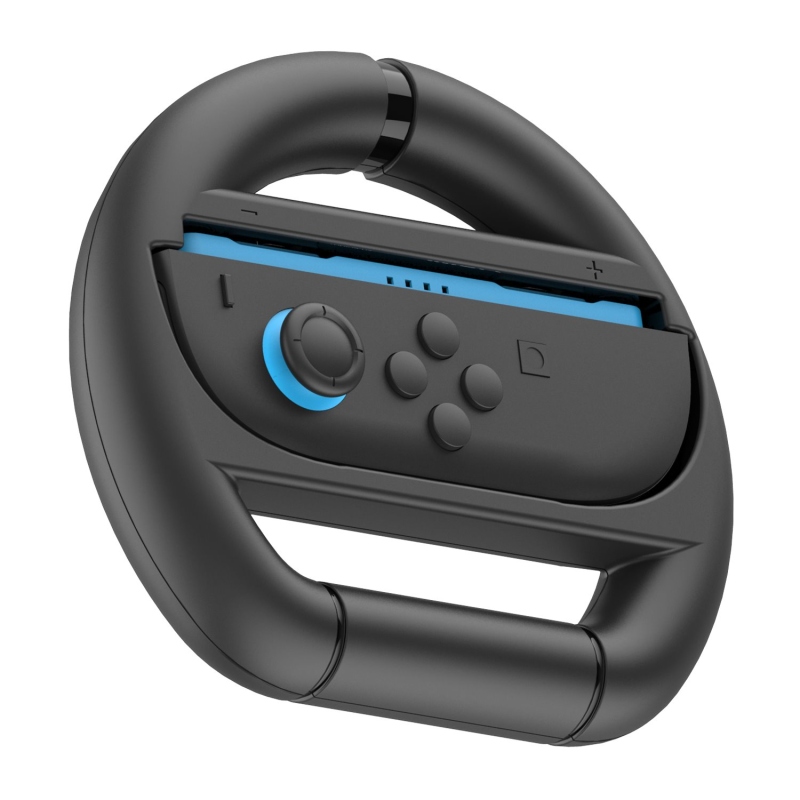 iPega SW2054 Versenykerék JoyCon kontrollerhez Nintendo Switch 2 fekete