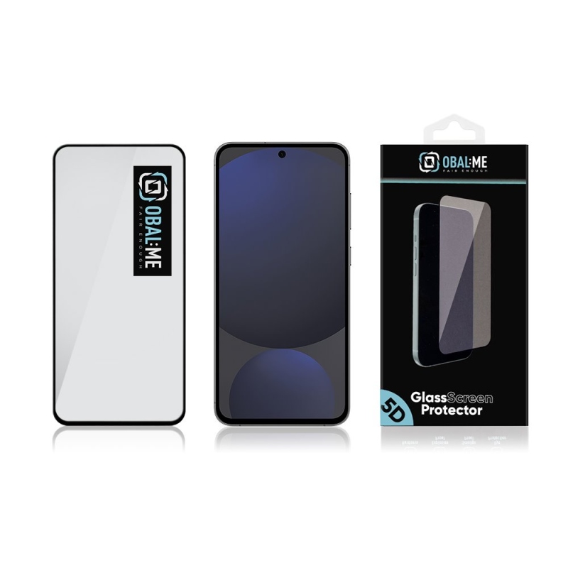 CSOMAG:ME 5D edzett üveg Samsung Galaxy S24 FE Fekete