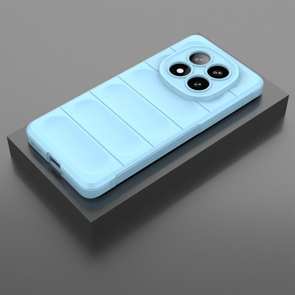 Rugg tartós zselés tok Xiaomi Redmi Note 14 Pro+ 5G - világoskék színben