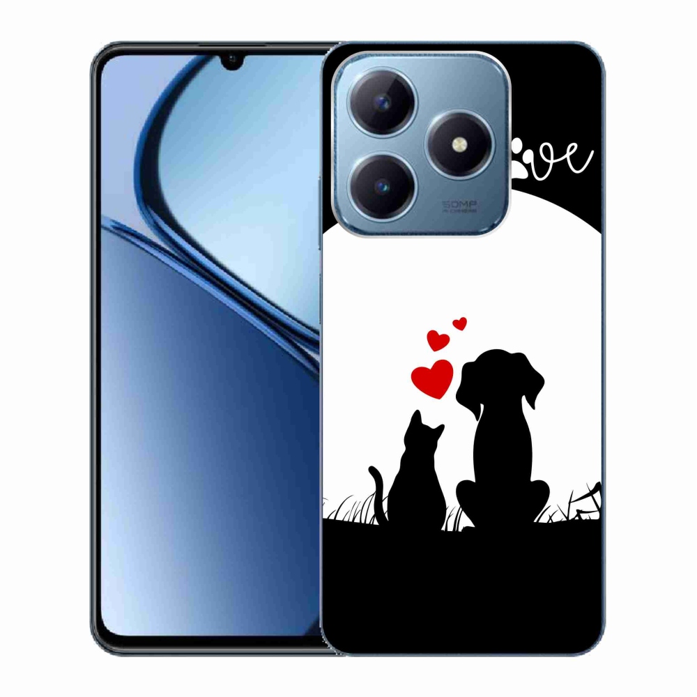 Gél tok mmCase a Realme C63 készülékhez - állatszerelem