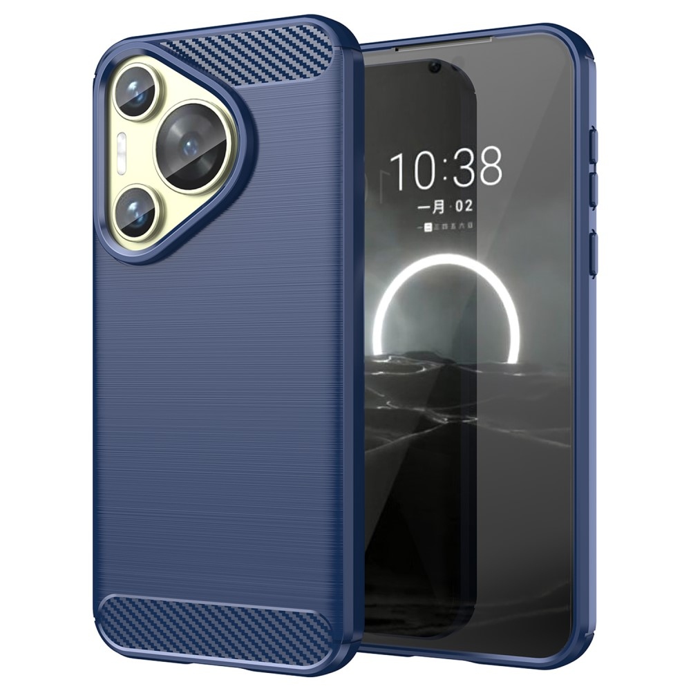 Szénálló zselés tok a Huawei Pura 70 készülékhez - kék