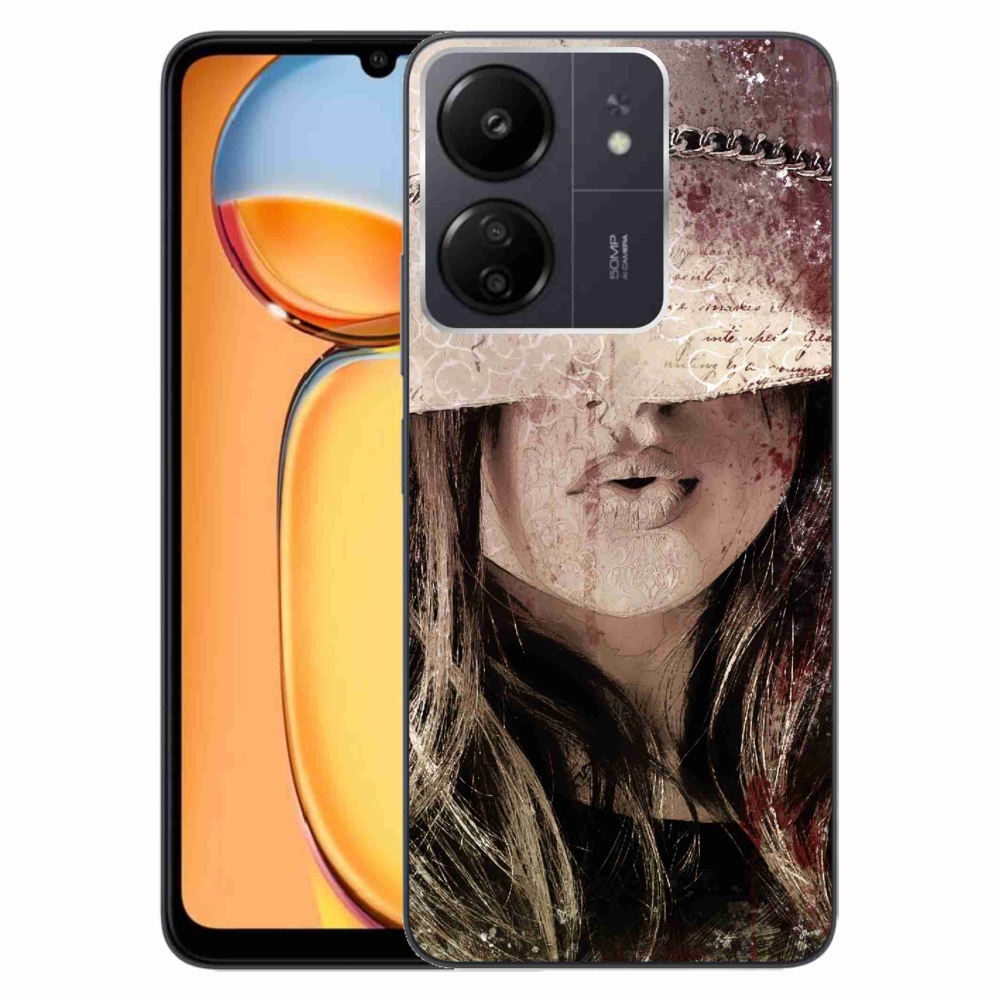 Gél borítás mmCase a Xiaomi Poco C65/Redmi 13C - lányhoz