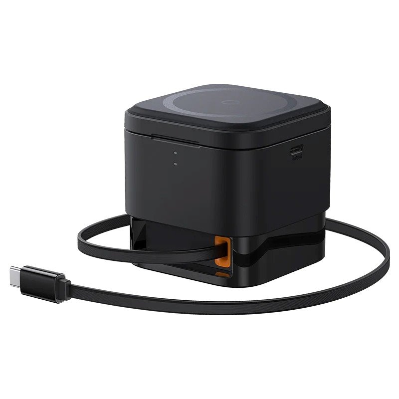 Baseus MagPro 3in1 mágneses vezeték nélküli töltő 25W Cosmic Black