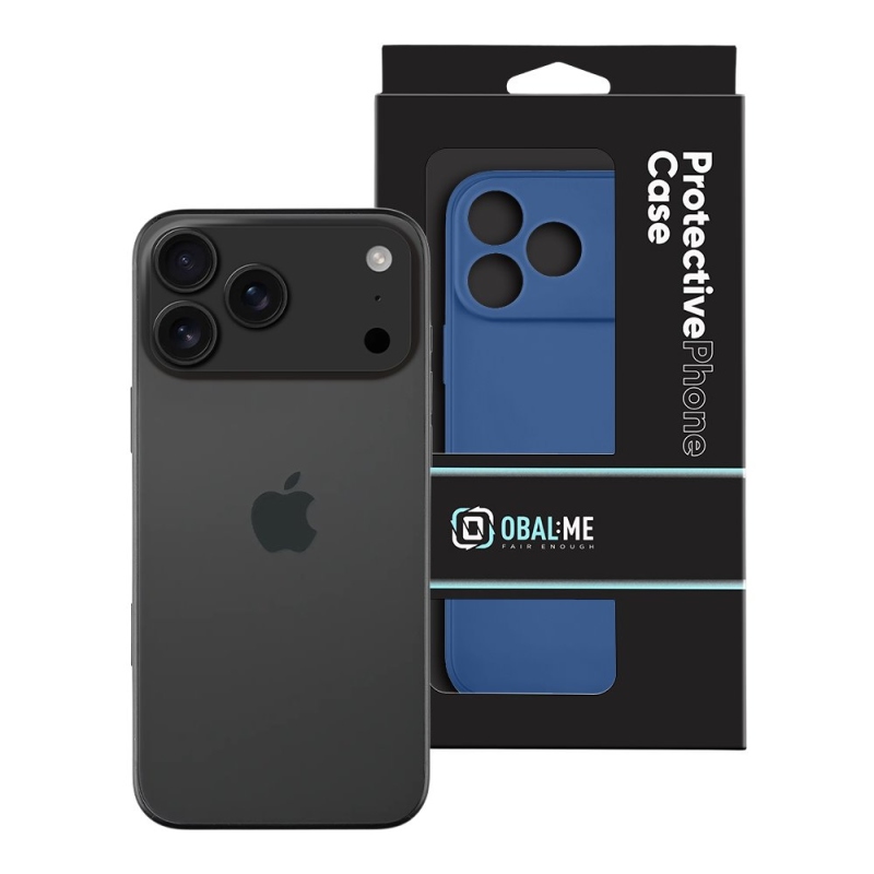 COVER:ME matt TPU borító Apple iPhone 17 Pro Max Sötétkék