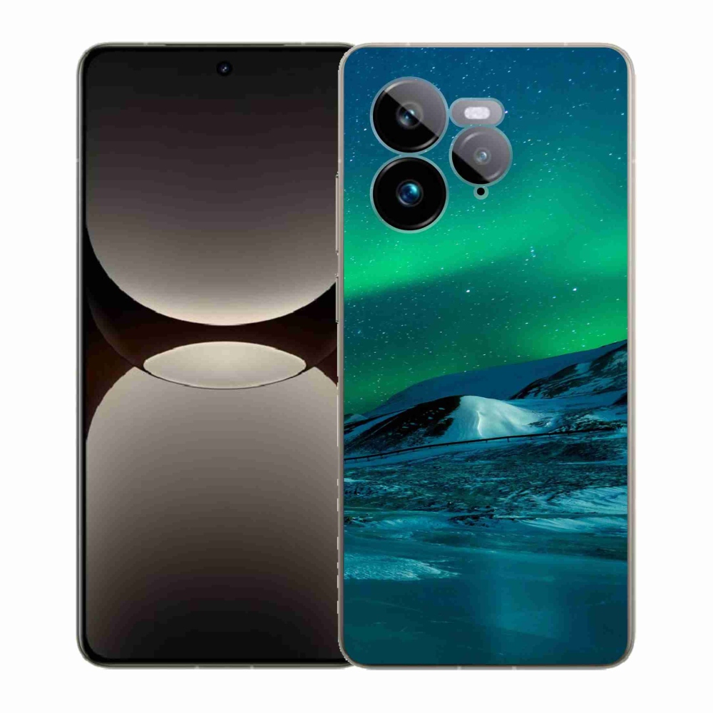 Gél borítás mmCase a Realme GT 7 Pro 5G készülékhez - sarki fény
