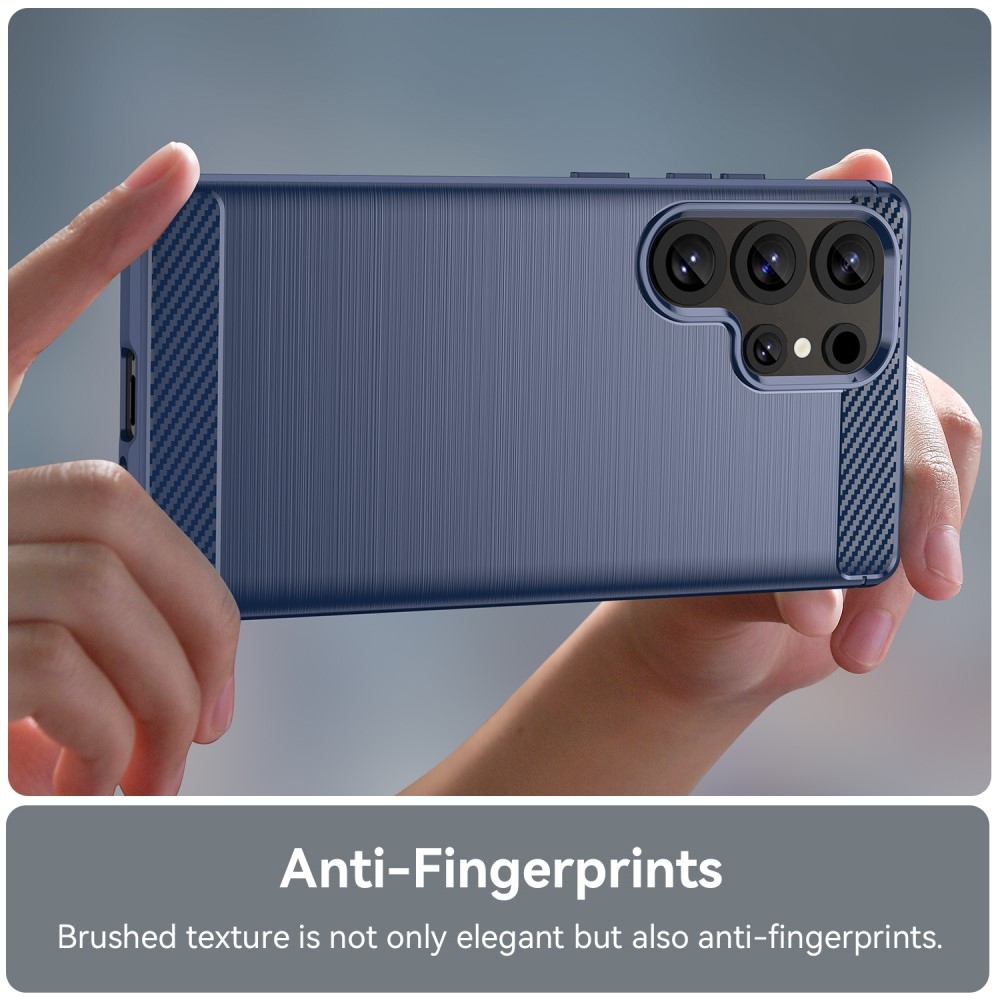 Szénálló zselés tok Samsung Galaxy S25 Ultra készülékhez - kék