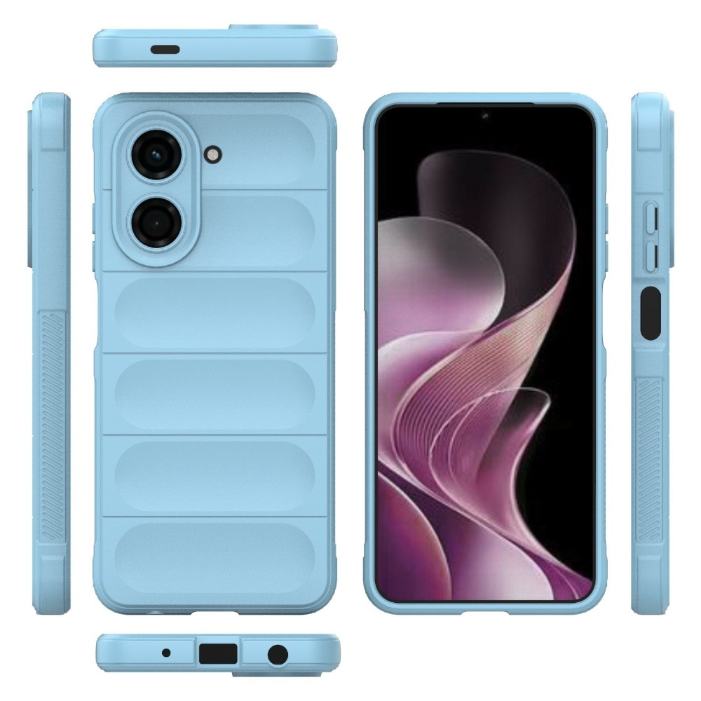 Rugg tartós zselés tok Xiaomi Redmi A5 (171.7x77.8x8.3mm) - világoskék színben