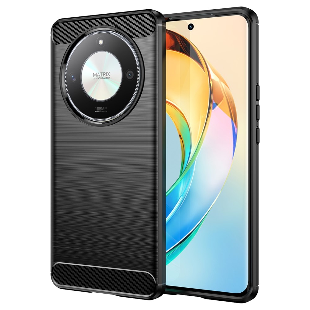 Szénálló zselés tok a Honor Magic 6 Lite 5G készülékhez - fekete