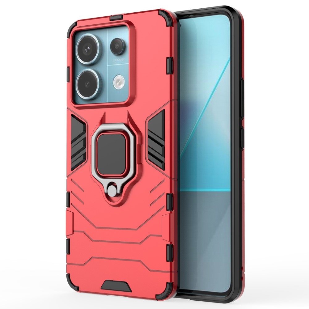 Guardy tartós borító a Xiaomi Redmi Note 13 Pro 5G/Poco X6 5G számára - piros