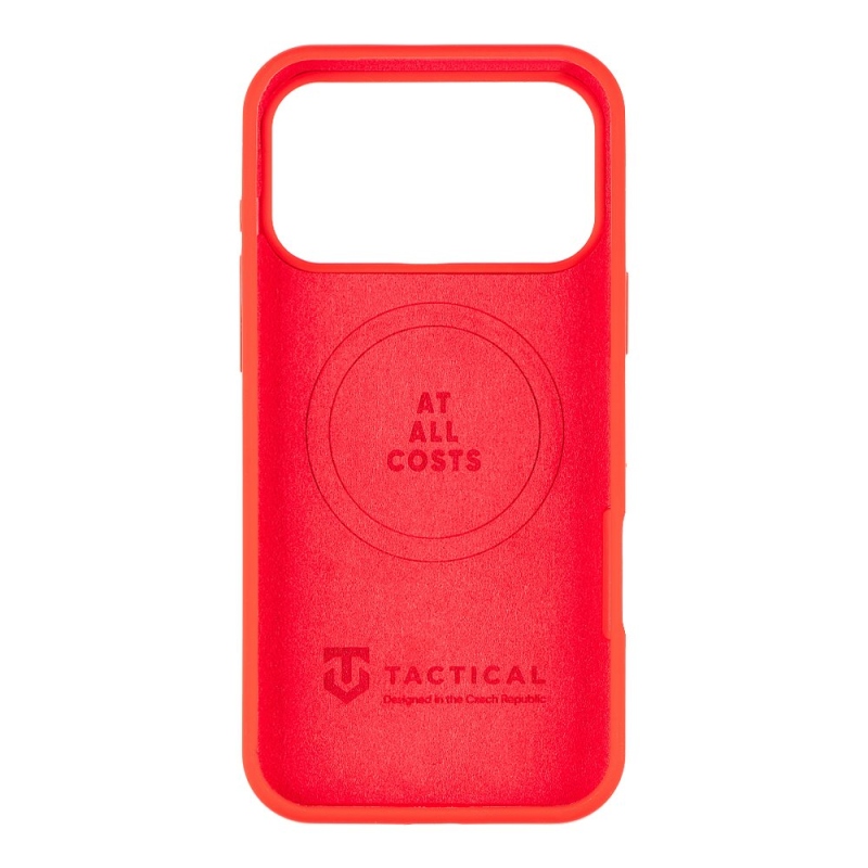 Taktikai MagForce bársony Smoothie borító az Apple iPhone 17 Pro Max készülékhez Chilli