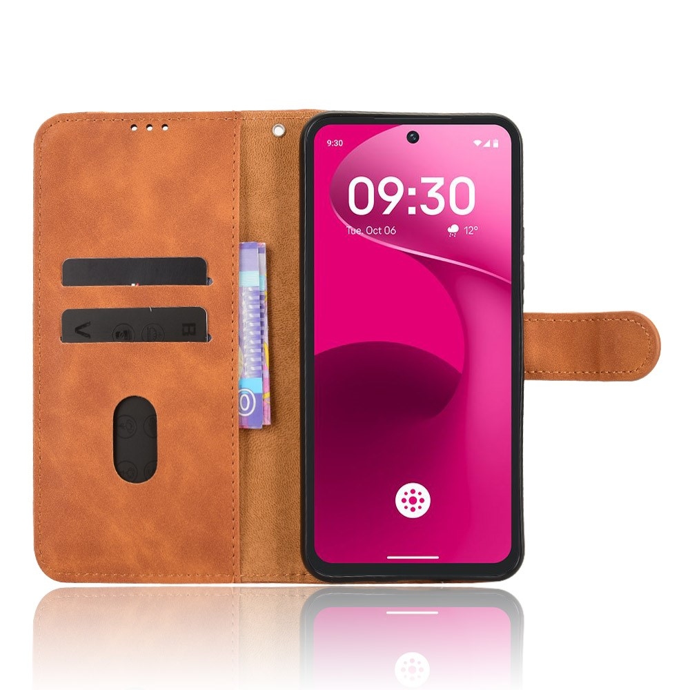 Feel book tok a T-Mobile T Phone 3 Pro készülékhez - barna színű