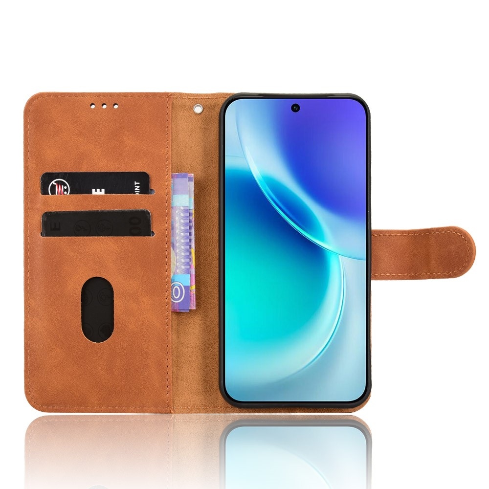 Feel könyvtok Vivo X300 5G-hez - barna