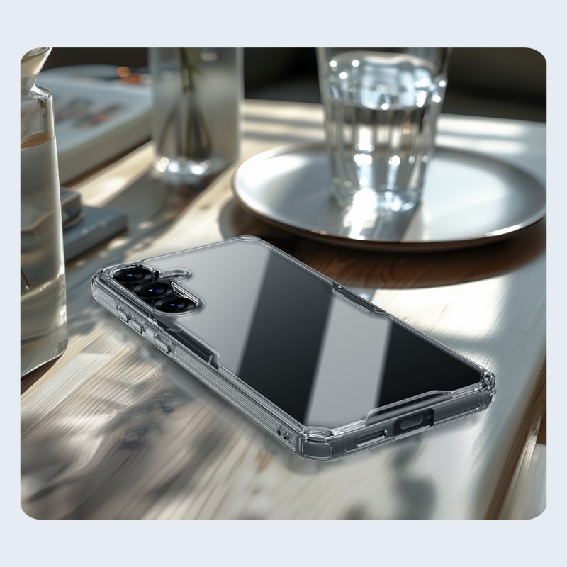 Nillkin Nature TPU PRO Cover for Samsung Galaxy S25 átlátszó
