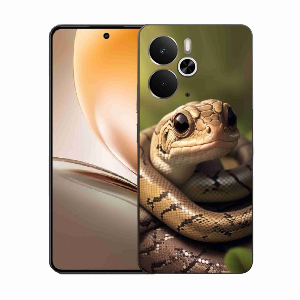 Zselés borítás mmCase a Realme 14 5G készülékhez - kígyó 1