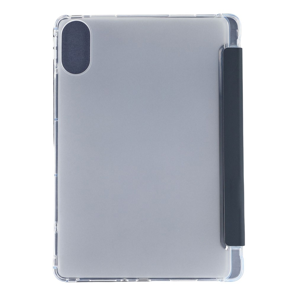 Tri-Fold intelligens összecsukható tablet tok Xiaomi Redmi Pad 2 - sötétkék
