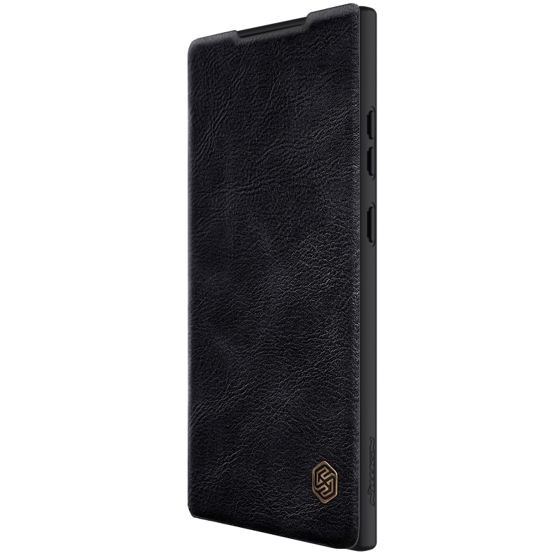 Nillkin Qin Book PRO tok Samsung Galaxy S23 Ultra fekete
