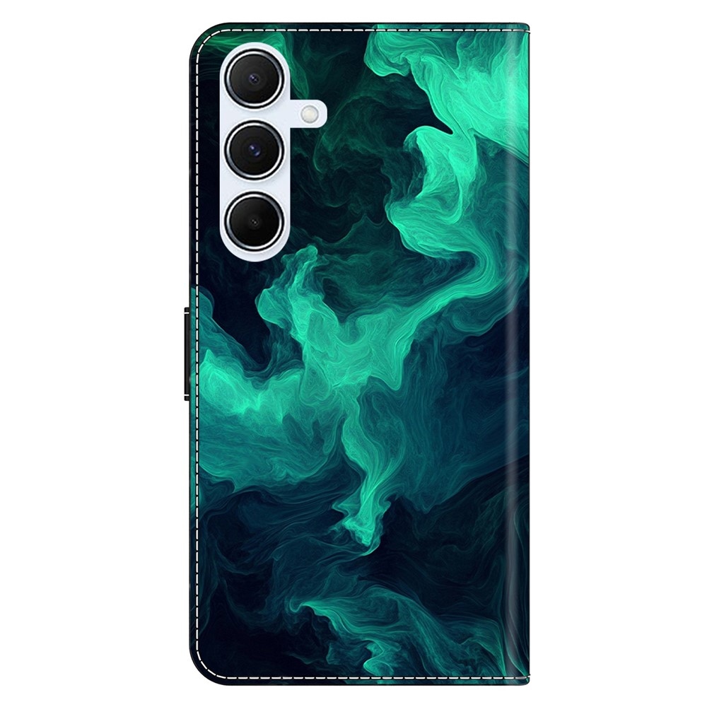 Határozottan könyv tok Samsung Galaxy A17 5G/A26 5G - zöld füst