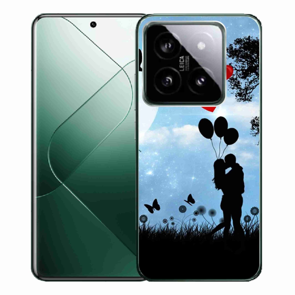 Gél tok mmCase a Xiaomi 14 Pro számára - szerelmes pár