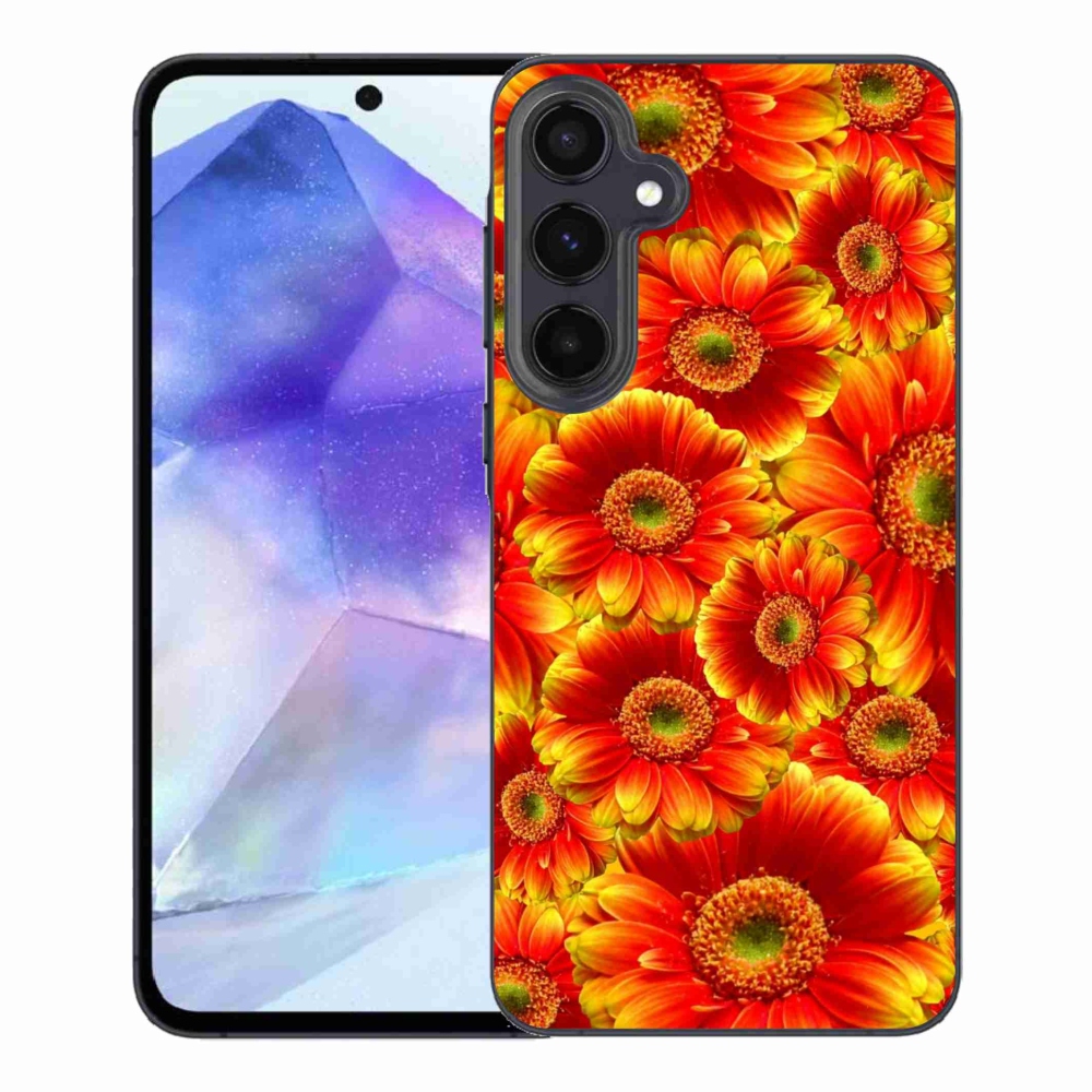 Gél borító mmCase Samsung Galaxy A55 5G - gerbera 1