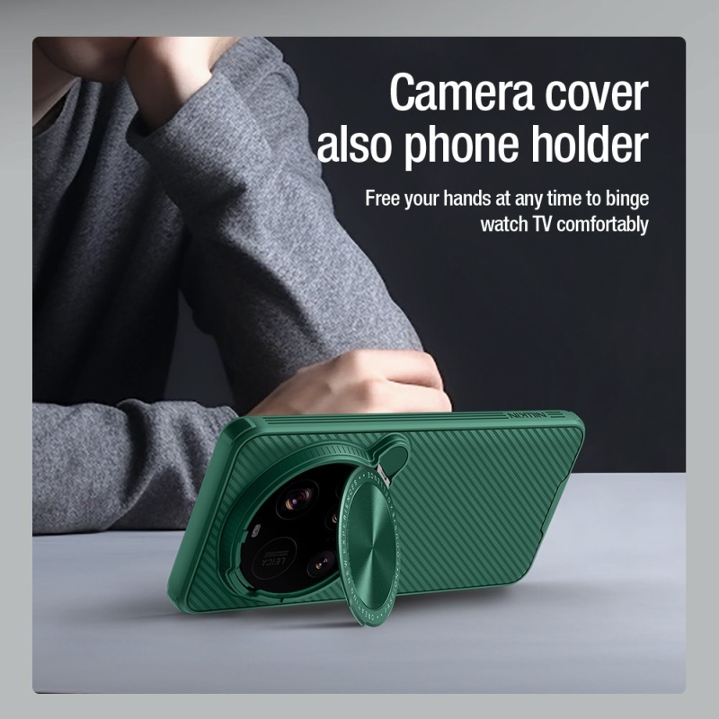 Nillkin CamShield Prop mágneses hátlap Xiaomi 15 Ultra Fekete