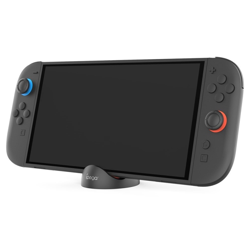 iPega SW2041 Mini töltő dokkoló Nintendo Switch Lite/Nintendo Switch/Nintendo Switch 2 fekete/piros színhez