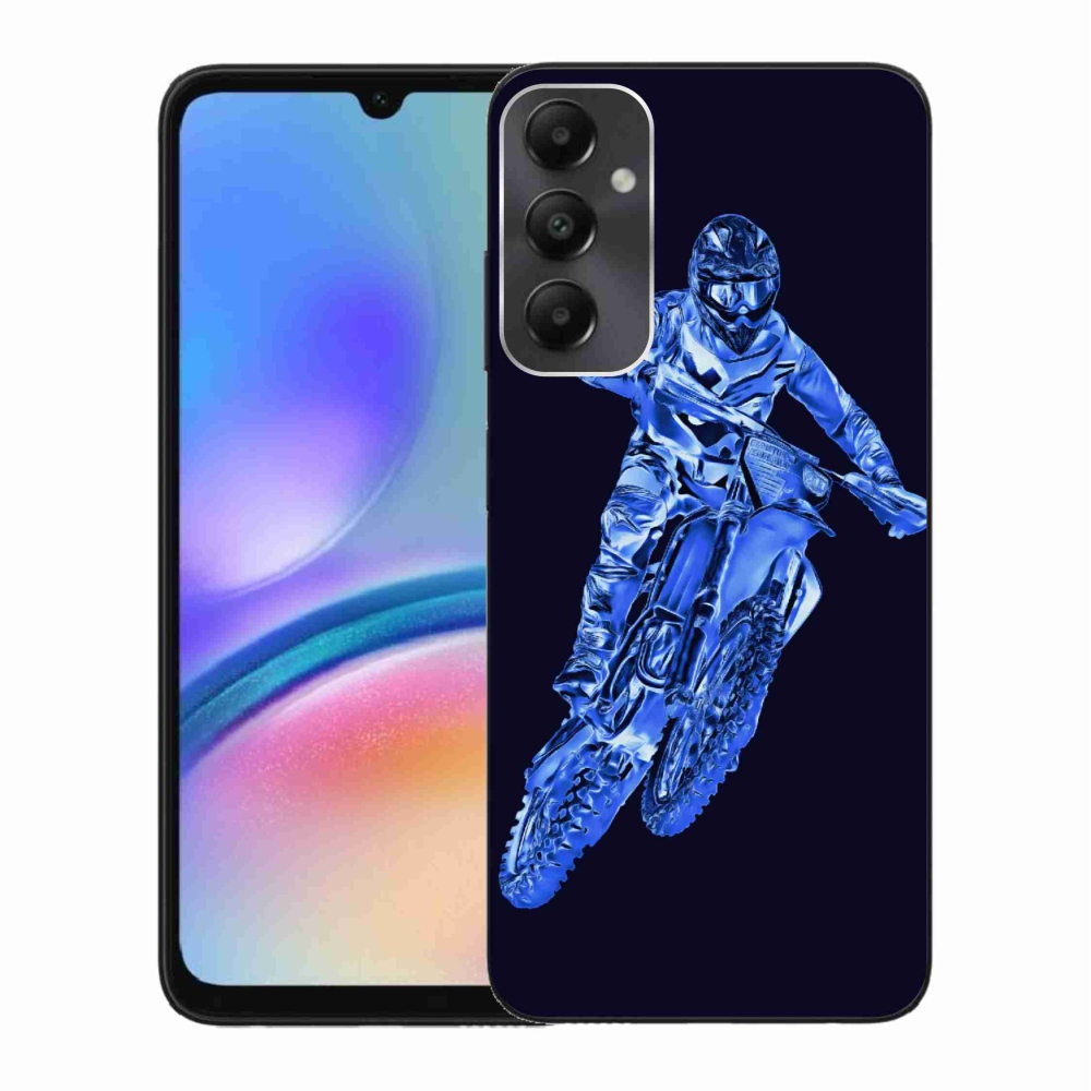 Zselés borítás mmCase Samsung Galaxy A05s készülékhez - motocross 1
