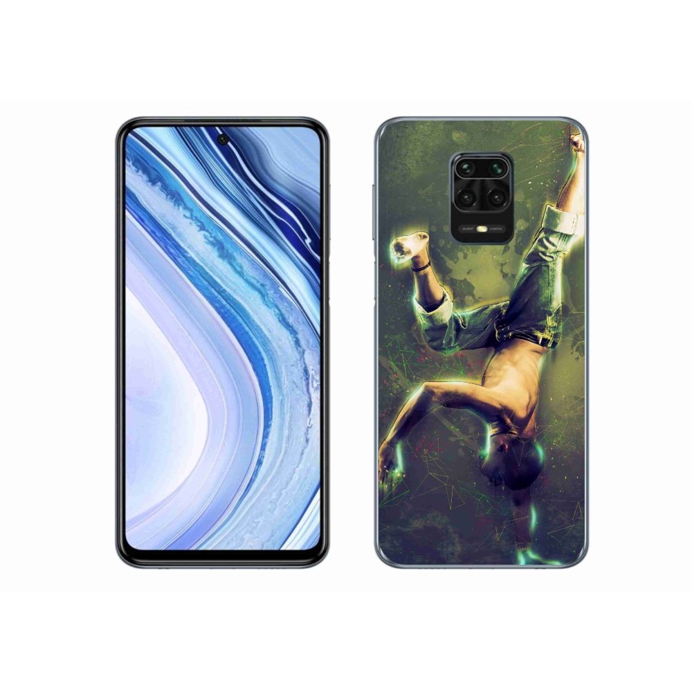 Gél borítás mmCase a Xiaomi Redmi Note 9S-hez - breakdance