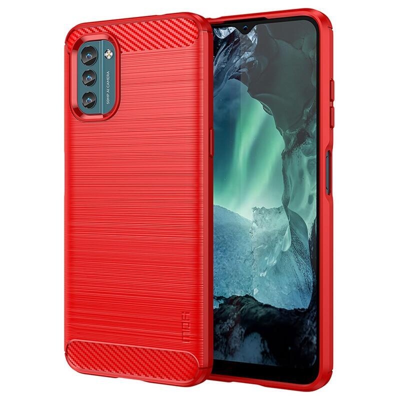Szálálló zselés tok Nokia G11/G21 készülékhez - piros színű