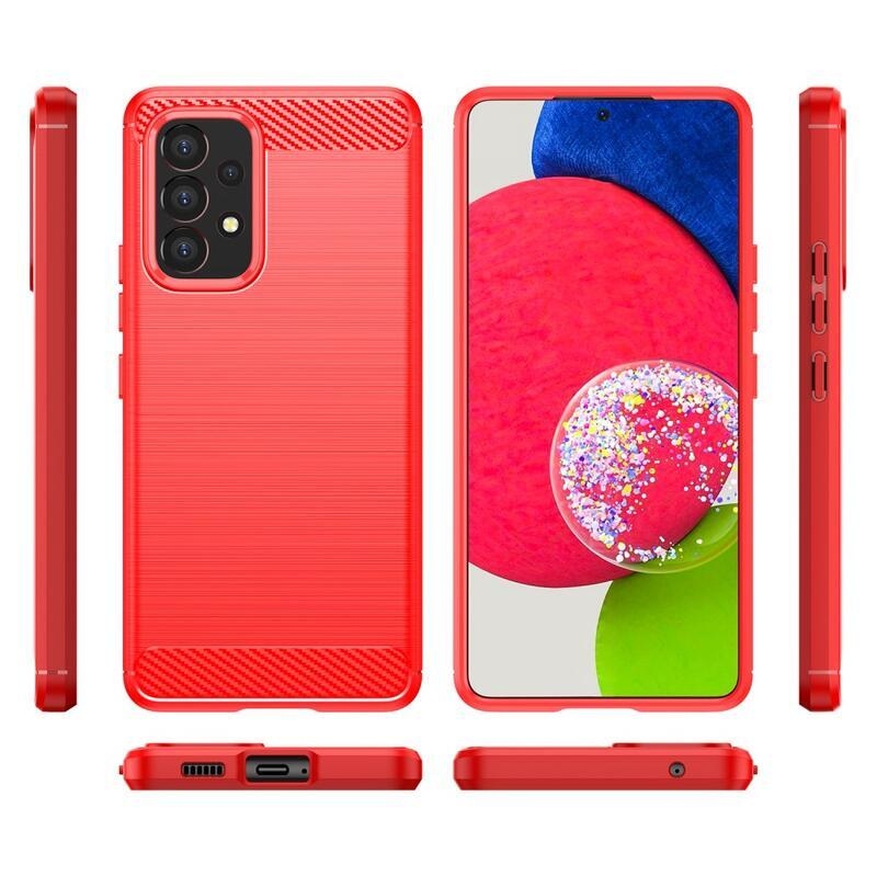 Szénálló zselés tok Samsung Galaxy A53 5G - piros