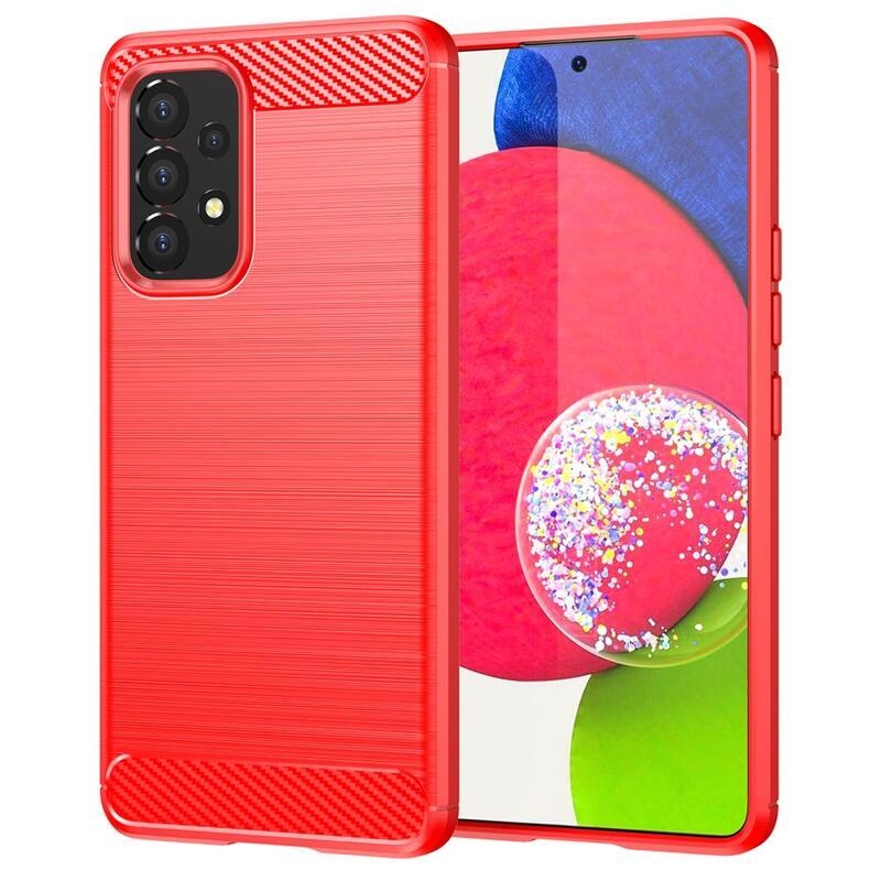 Szénálló zselés tok Samsung Galaxy A53 5G - piros