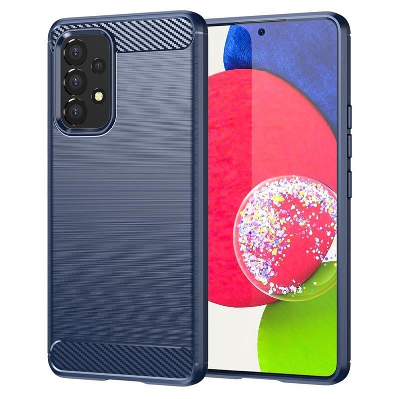 Szénálló zselés tok Samsung Galaxy A53 5G - kék